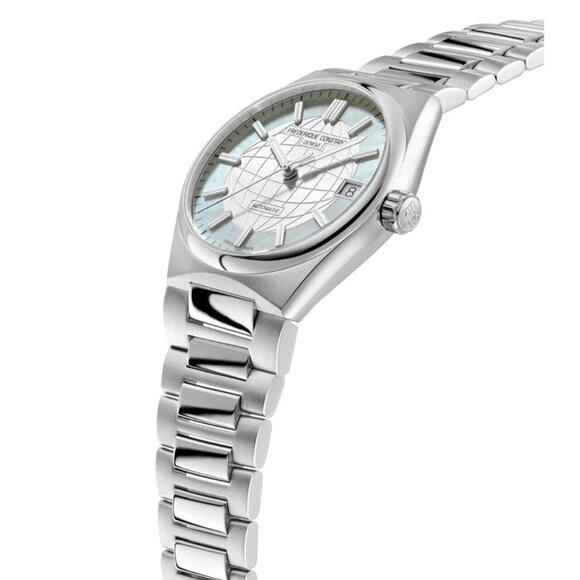 Frederique Constant Women's Classic Automatic Silver Watch 34 MM FC-303MPW2NH6B - Picture 7 of 7